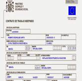 Ejemplo De Contrato De Trabajo Indefinido Rellenado - Colección de Ejemplo